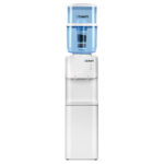 Water Cooler Dispenser Top Loading Dual Taps Hot Cold Purifier Child Lock LED