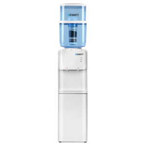 Water Cooler Dispenser Top Loading Dual Taps Hot Cold Purifier Child Lock LED