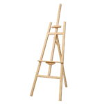 Floor Easel Stand Adjustable Pine Wood Wedding Art Display Tripod Lightweight