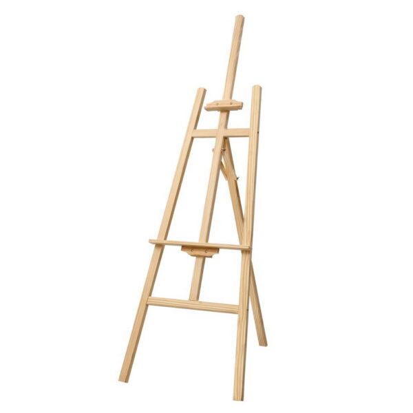 Floor Easel Stand Adjustable Pine Wood Wedding Art Display Tripod Lightweight