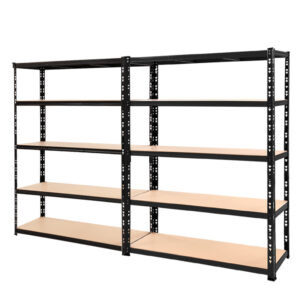 Garage Shelving Unit Heavy Duty Adjustable Storage Rack Anti Rust Steel Organizer