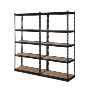 Steel Storage Shelf Rack Heavy Duty Adjustable Metal Shelving Organizer