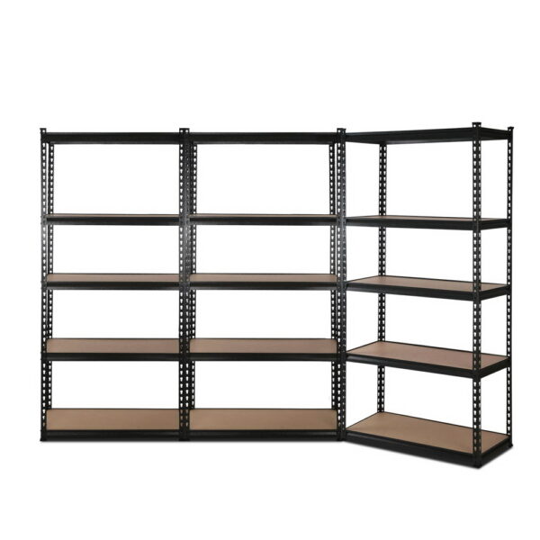 Steel Storage Shelf Rack Heavy Duty Adjustable Metal Shelving Organizer