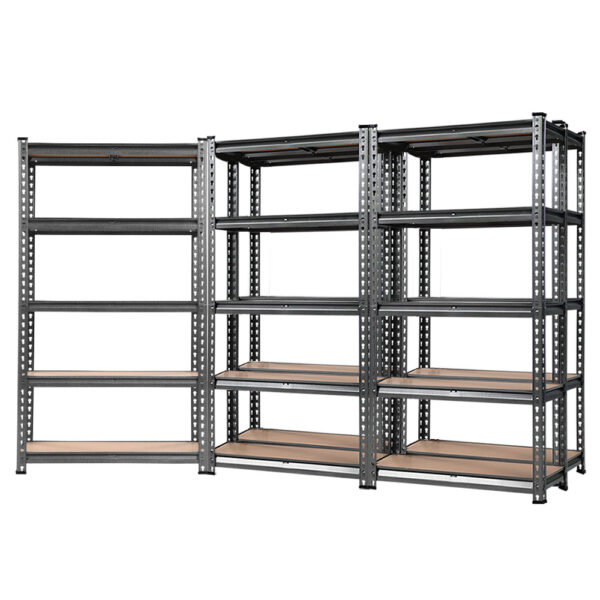 Warehouse Shelving Storage Rack Steel Adjustable 5 Tier Heavy Duty Anti Rust