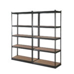 Industrial Steel Shelving Unit Heavy Duty Adjustable 5 Tier Garage Storage Rack