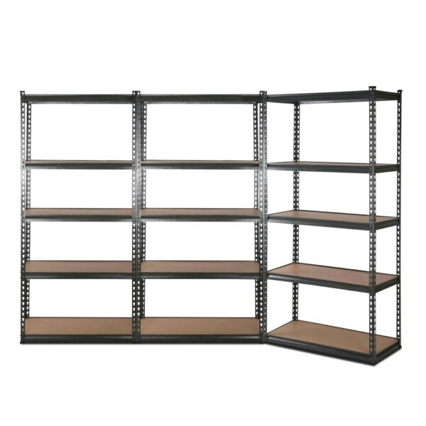 Heavy Duty Steel Shelving Unit Adjustable 5 Tier Garage Storage Rack Organizer