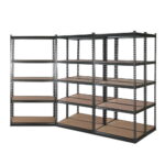 Industrial Steel Shelving Unit Adjustable 5 Tier Garage Storage Rack Heavy Duty