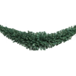 Christmas Garland Green Evergreen Foliage Indoor Outdoor Decoration Festive