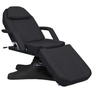 Massage Table Black 180x62x(86.5-118) cm