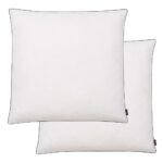 Luxury Soft Down Feather Filled White Pillows Set Comfortable Sleep Washable