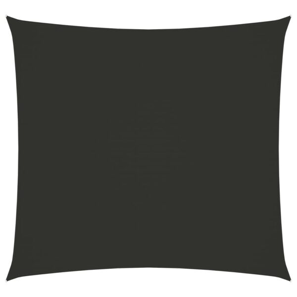 Sunshade Sail Oxford Fabric Square 3x3 m Anthracite