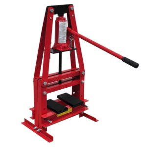 Hydraulic Floor Shop Press Heavy Duty Gear Bearing Removal Installer Tool Red