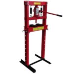 Hydraulic Floor Shop Press Heavy Duty Adjustable Garage Tool Equipment Red