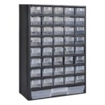 Multi-Drawer Organizer Cabinet for Tools  Crafts  DIY Storage Wall Mountable