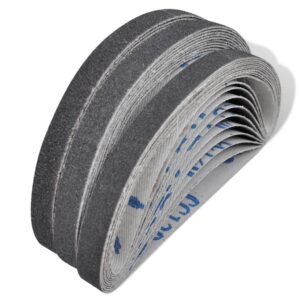 Pneumatic Sanding Belt Set for Sander Grit Assortment Pack of 30 Multi-Use