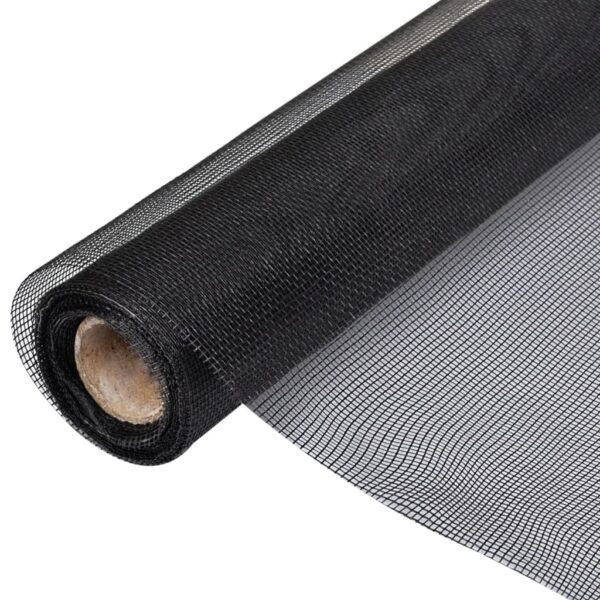 Fiberglass Mesh Screen Black Insect Door Window Repair DIY Fence Durable Cuttable