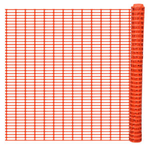 High Visibility Orange Safety Fence - Durable HDPE Mesh for Construction  Ski  Farm