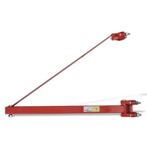 Heavy Duty Steel Hoist Frame Swivel Arm Lifting Equipment for Workshop Garage