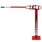 Manual Floor-Mounted Steel Pipe Bender Machine Workshop Metal Rod Bending Tool