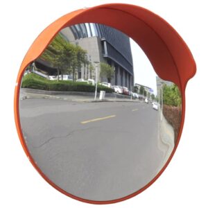 Outdoor Convex Safety Mirror Traffic Security Wide Angle Weatherproof Adjustable