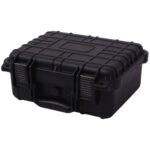 Black Protective Hard Case Camera Gear Travel Safe Dust Moisture Proof Foam Insert