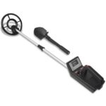 Waterproof Metal Detector with Shovel Adjustable Depth Treasure Hunter Tool