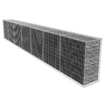 Galvanised Steel Gabion Wall Cover Landscape Retaining Mesh Grid Garden Outdoor