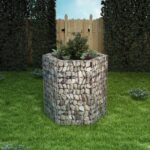 Galvanized Steel Garden Planter Hexagonal Gabion Weather-Resistant Mesh Bed