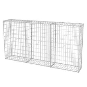 Gabion Basket Galvanised Steel 200x30x100 cm