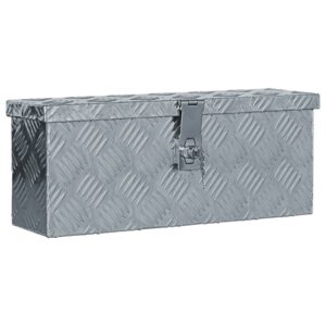 Aluminium Storage Box Lightweight Lockable Rust Resistant for Vehicle Garage