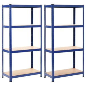 Heavy Duty Steel MDF Storage Shelves Durable Organizer Rack Corrosion-Resistant