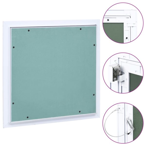 Aluminium Frame Access Panel Green Plasterboard Easy Install Wall Ceiling Hatch