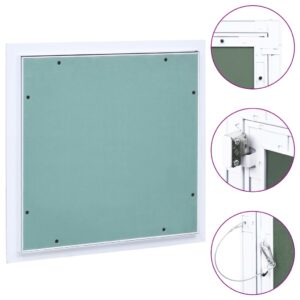 Aluminium Frame Access Panel Green Plasterboard Easy Install Wall Ceiling Hatch