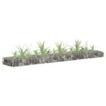 Galvanized Steel Gabion Raised Garden Bed Weather-Resistant Outdoor Planter