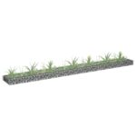 Galvanized Steel Garden Gabion Raised Bed Planter for Outdoor Plant Flower