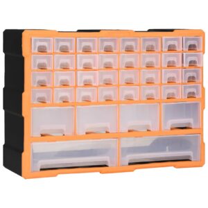 Wall Mountable Multi-Drawer Storage Organiser Craft Tool Sewing Box