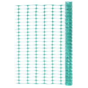 Green HDPE Safety Garden Fence High Visibility Flexible Outdoor Barrier Mesh