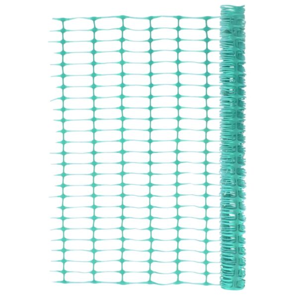 Green HDPE Safety Garden Fence High Visibility Flexible Outdoor Barrier Mesh