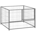 Heavy Duty Outdoor Dog Kennel Playpen Pet Cage Exercise Pen Secure Lock Door