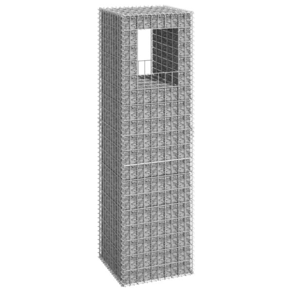 Gabion Basket Post 50x50x180 cm Iron