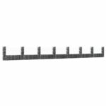 Sturdy Iron Gabion Basket U-Shape Retaining Wall Outdoor Landscape Fence Kit