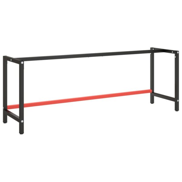 Heavy Duty Metal Workbench Frame Powder-Coated Matte Finish with Pre-Drilled Holes