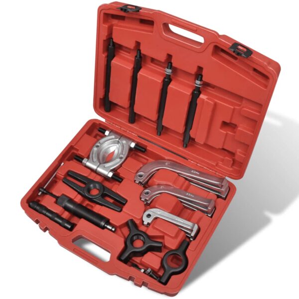 Hydraulic Bearing Puller Separator Set Gear Removal Tool Kit with Case