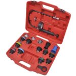 Universal Radiator Leak Pressure Tester Kit Automotive Cooling System Tool Set