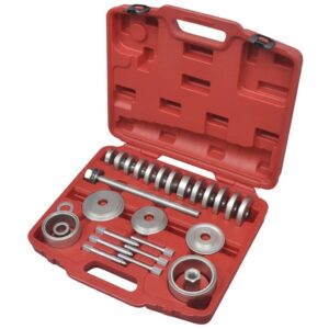 Front Wheel Drive Bearing Service Tool Set Durable Carbon Steel with Case