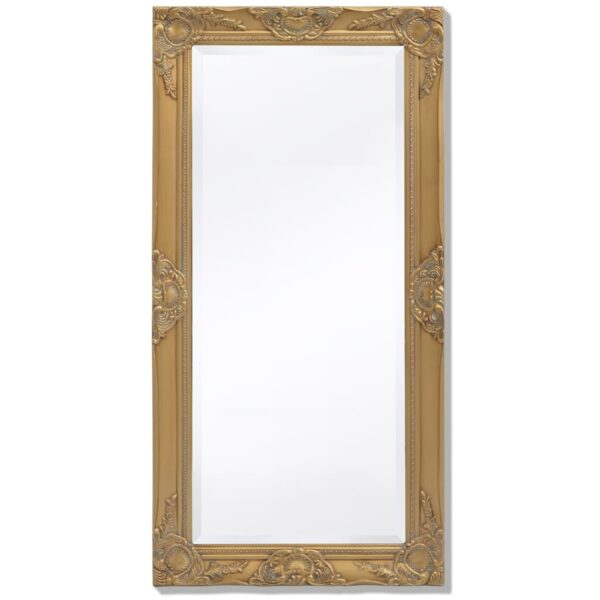 Wall Mirror Baroque  100x50 cm Gold