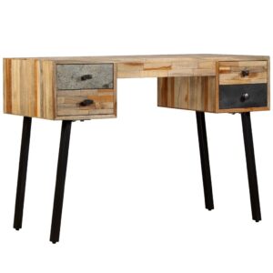 Writing Desk 110x50x76 cm Solid Reclaimed Teak