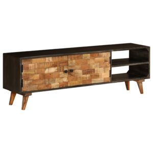 TV Cabinet Solid Mango Wood 140x30x45 cm