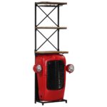 Tractor Wine Cabinet 49x31x172 cm Solid Wood Mango