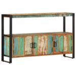 Vintage Industrial Solid Reclaimed Wood Sideboard Elegant Storage Cabinet Chic